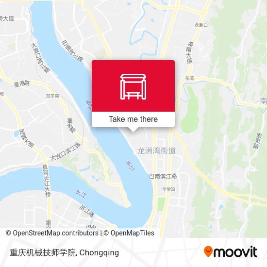 重庆机械技师学院 map