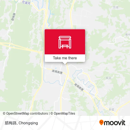 腊梅路 map