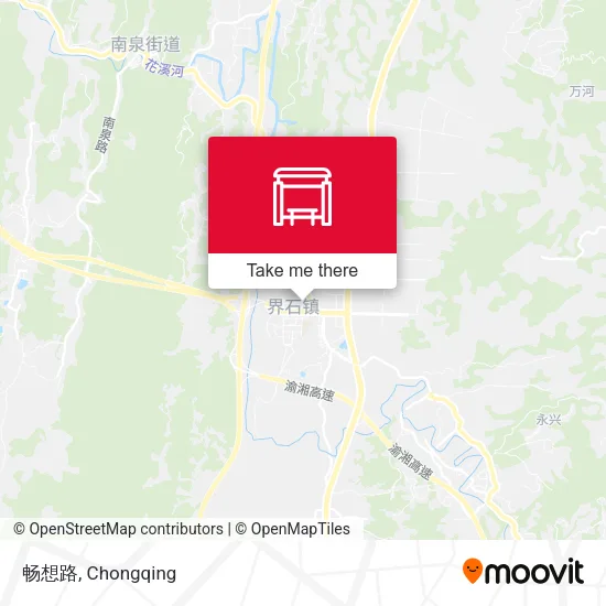 畅想路 map