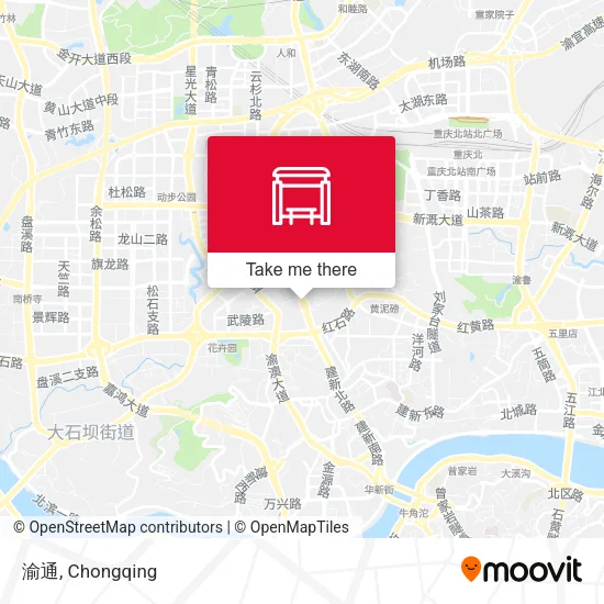 渝通 map