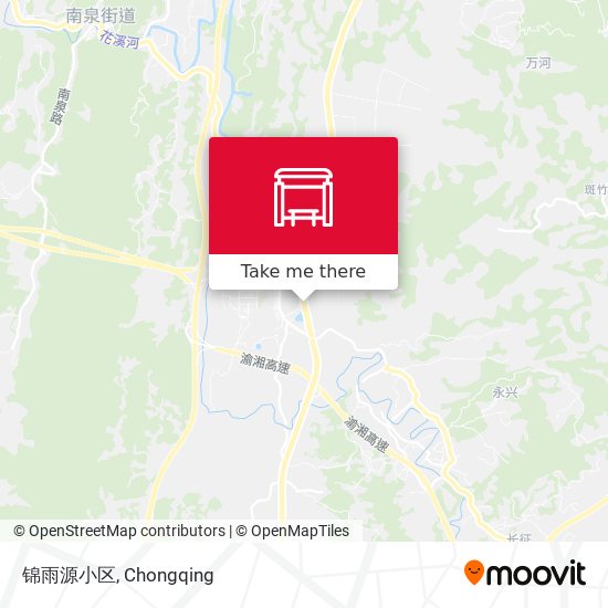 锦雨源小区 map