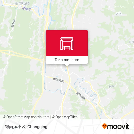 锦雨源小区 map
