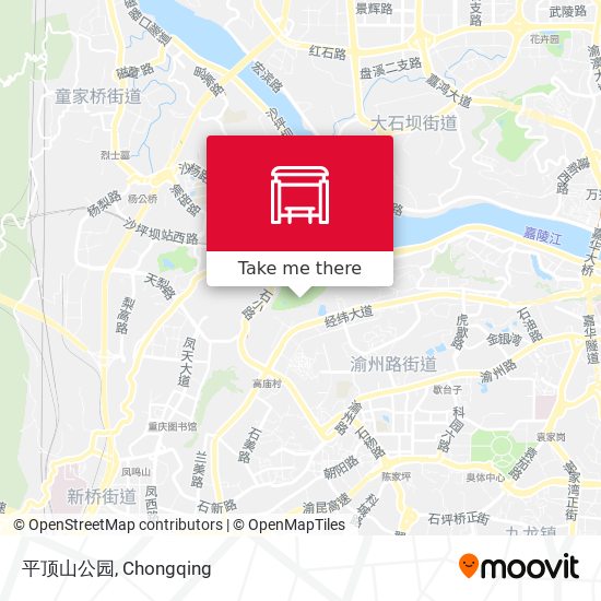 平顶山公园 map