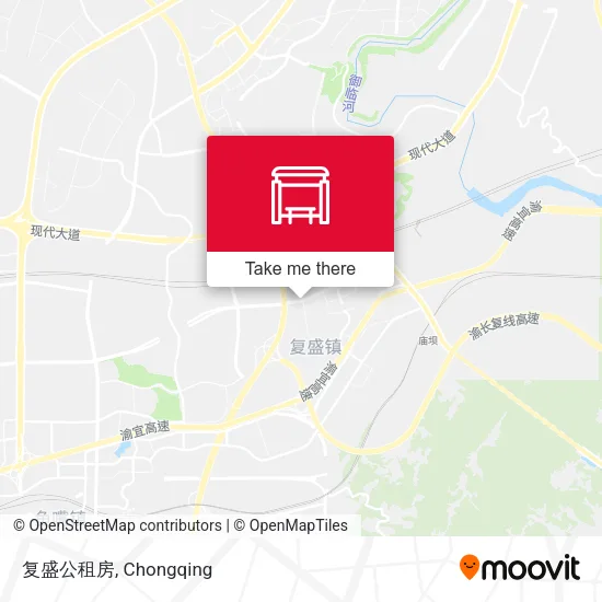 复盛公租房 map
