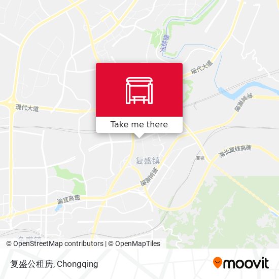 复盛公租房 map