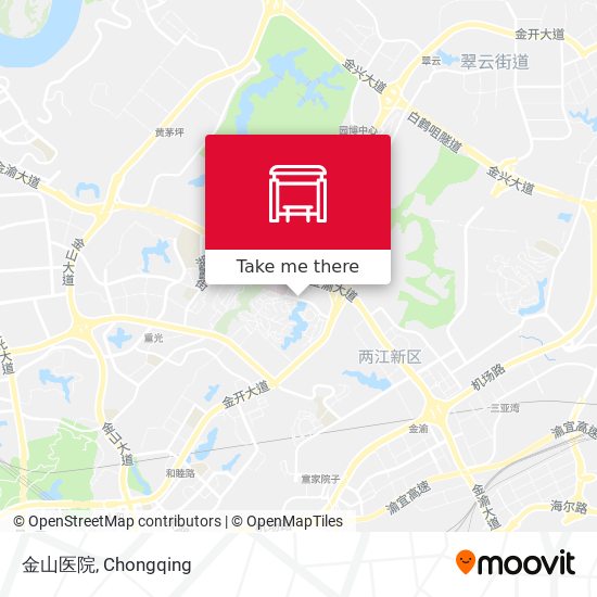 金山医院 map