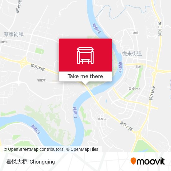 嘉悦大桥 map