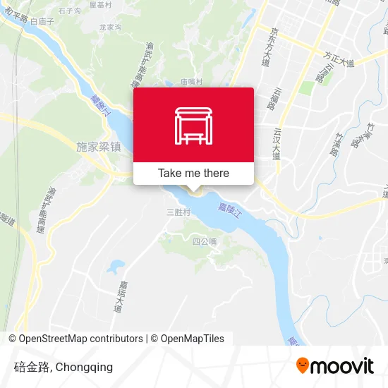 碚金路 map
