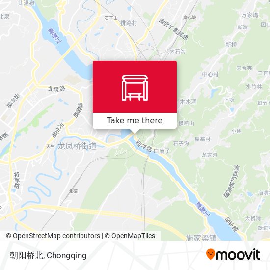 朝阳桥北 map