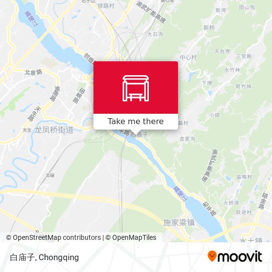 白庙子 map