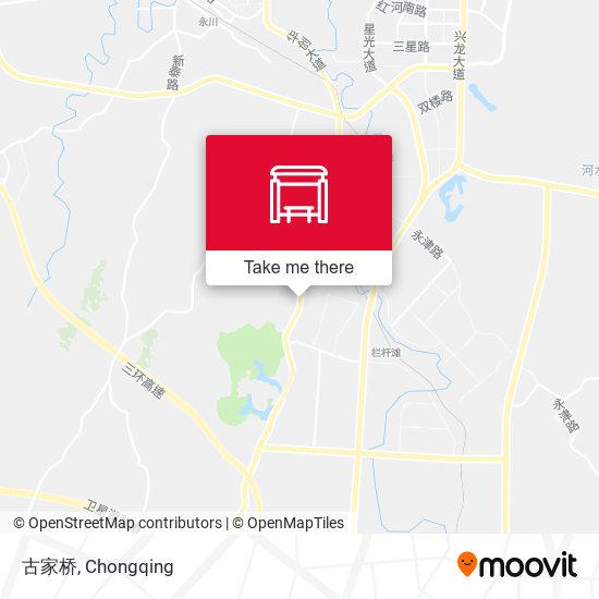 古家桥 map