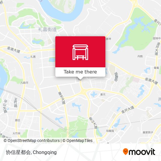 协信星都会 map