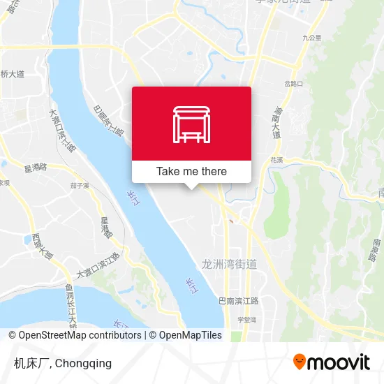 机床厂 map