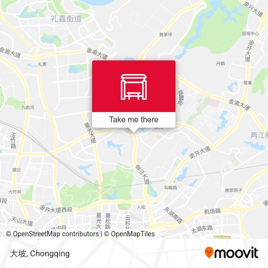 大坡 map