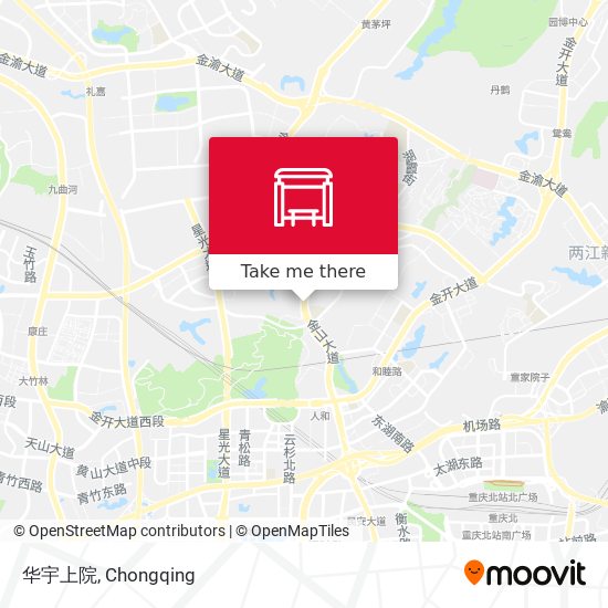 华宇上院 map