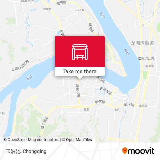 玉波池 map
