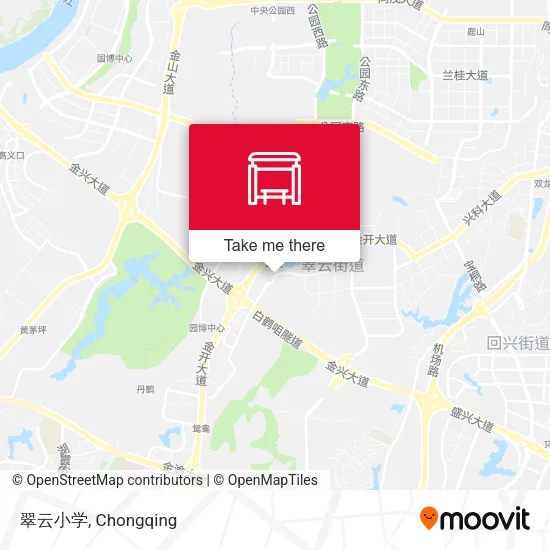 翠云小学 map
