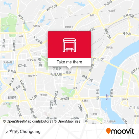 天宫殿 map