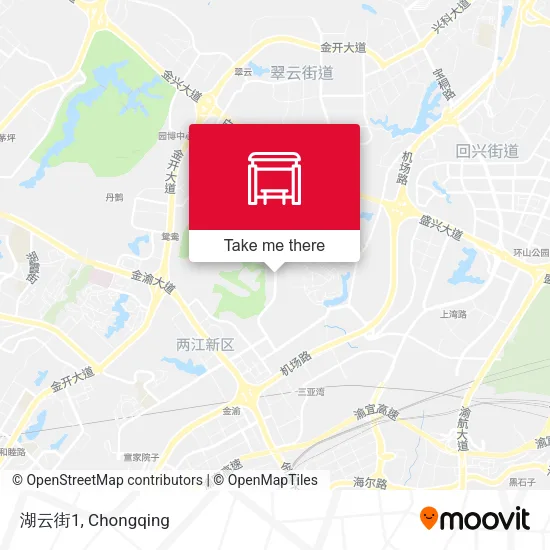 湖云街1 map