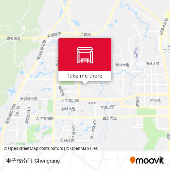 电子校南门 map