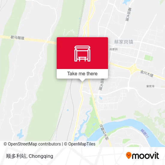 顺多利站 map