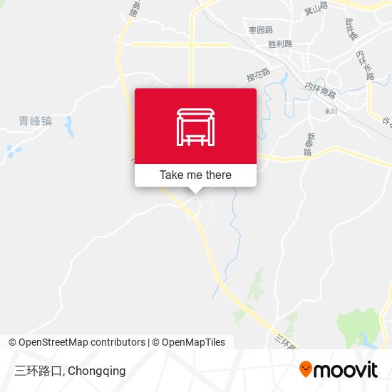 三环路口 map