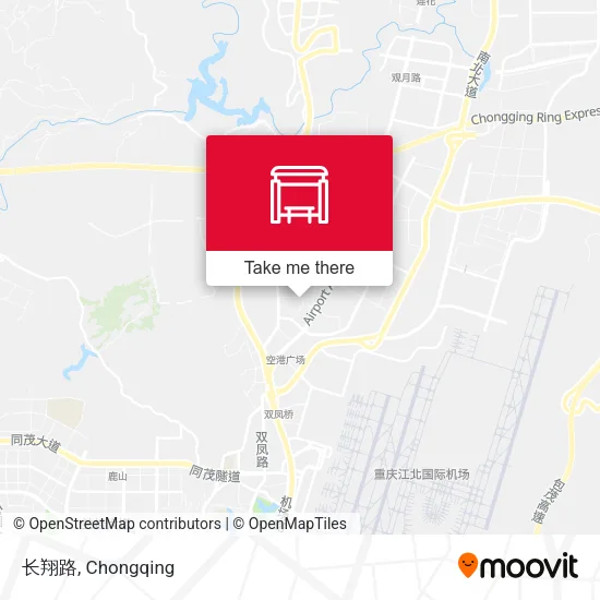 长翔路 map