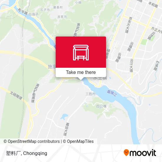 塑料厂 map
