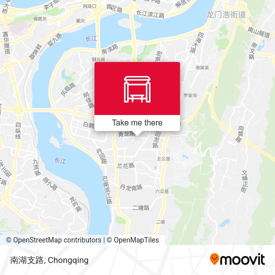 南湖支路 map