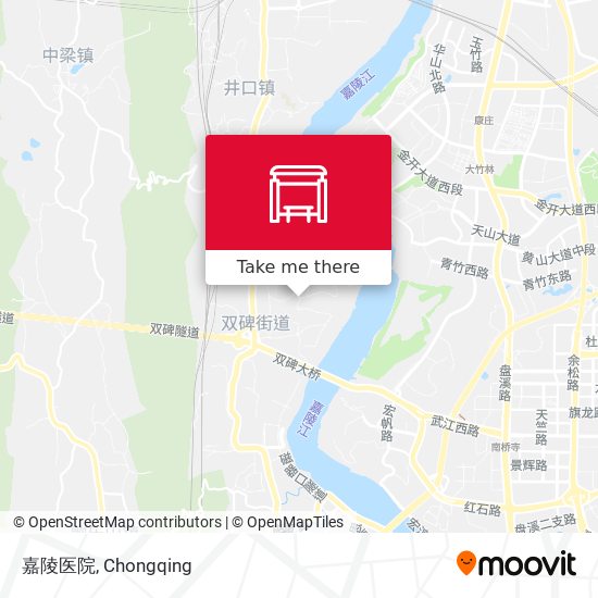 嘉陵医院 map