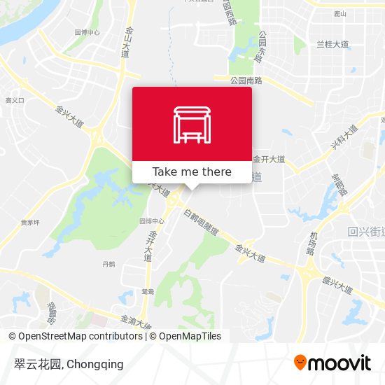 翠云花园 map