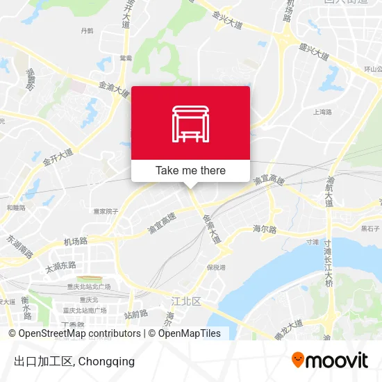 出口加工区 map