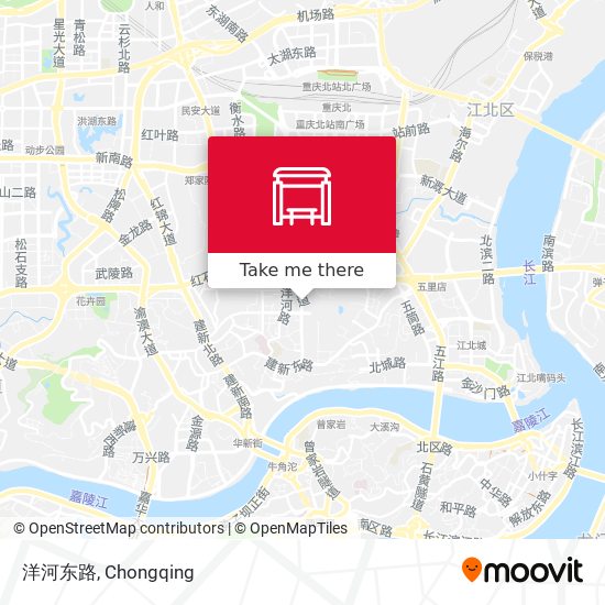 洋河东路 map