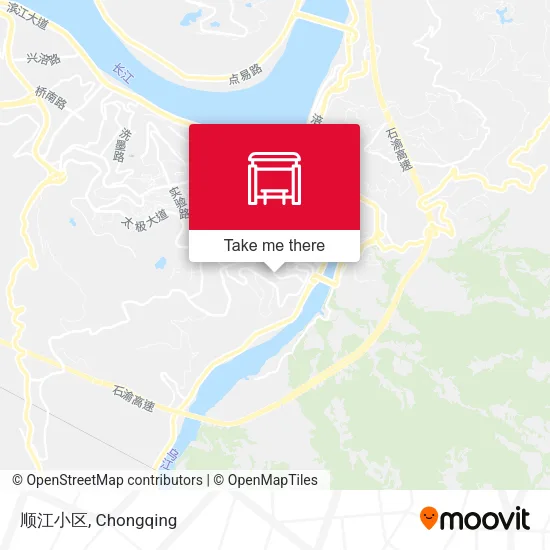 顺江小区 map
