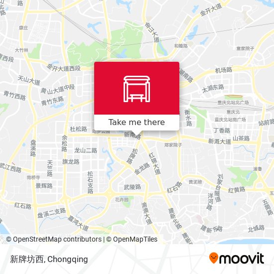 新牌坊西 map