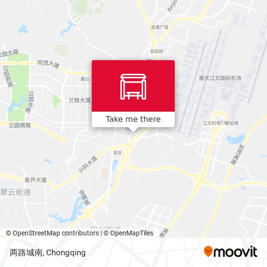 两路城南 map
