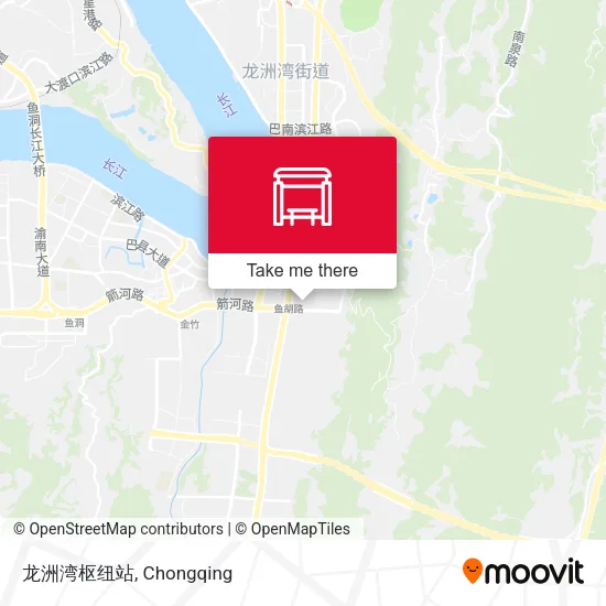 龙洲湾枢纽站 map