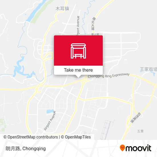 朗月路 map