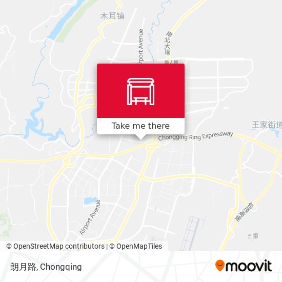 朗月路 map