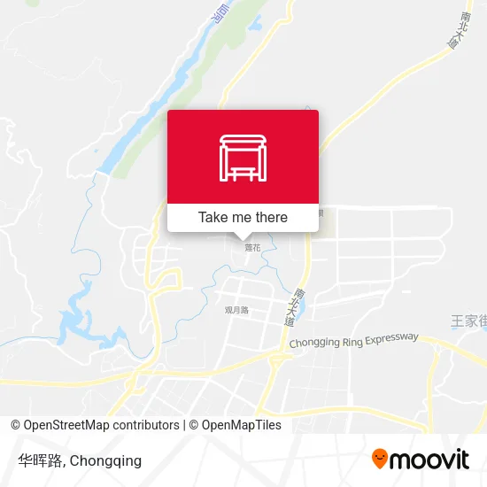 华晖路 map