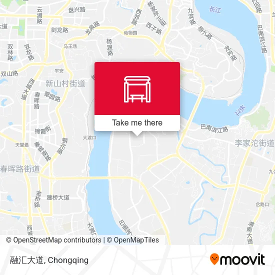 融汇大道 map