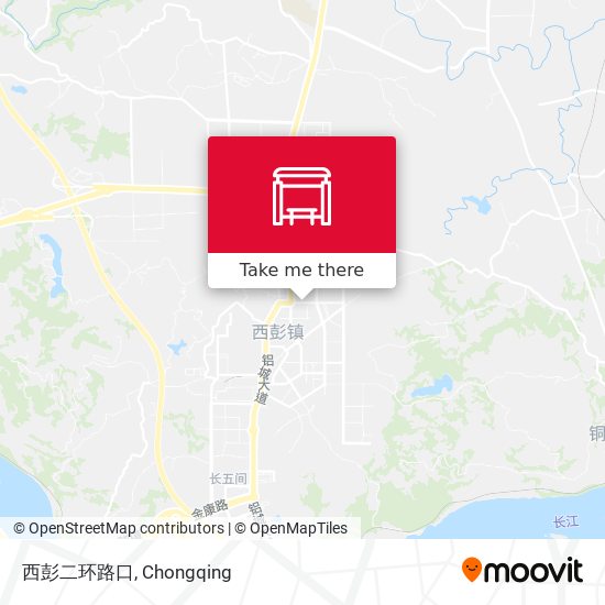 西彭二环路口 map