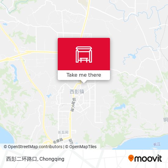 西彭二环路口 map