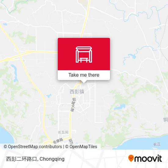 西彭二环路口 map