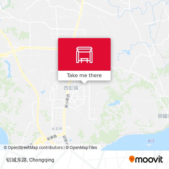 铝城东路 map