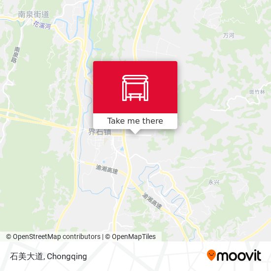 石美大道 map