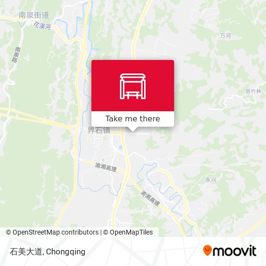 石美大道 map