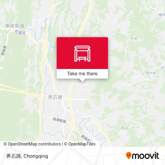 界石路 map
