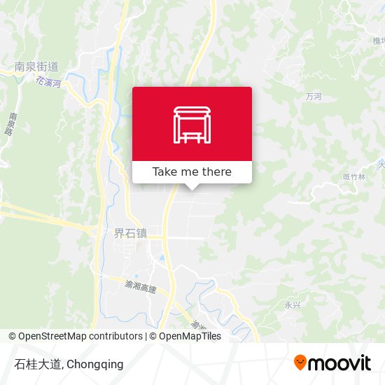 石桂大道 map