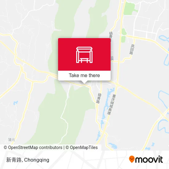 新青路 map